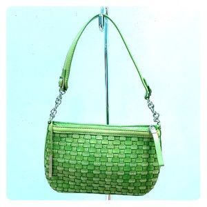 Authentic Elliott Lucca Small Lime Green Purse